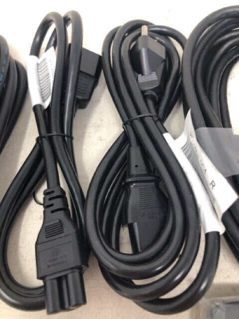 Dell - Power Cords Cable and Remote Assorted Black