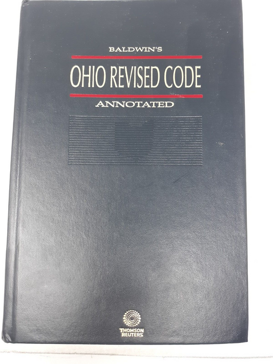 BALDWIN'S OHIO REVISED CODE ANNOTATED TITLE 1 STATE GOVERNMENT