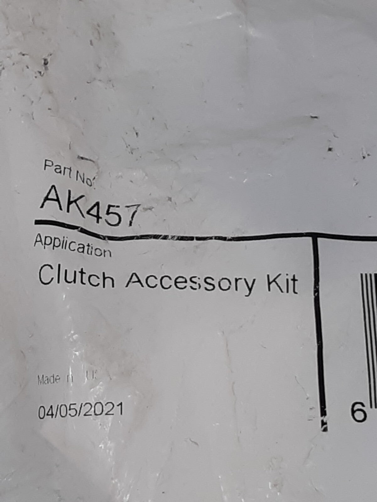 clutch Accessory kit AK457 ford 94 to 97 7.3 series f