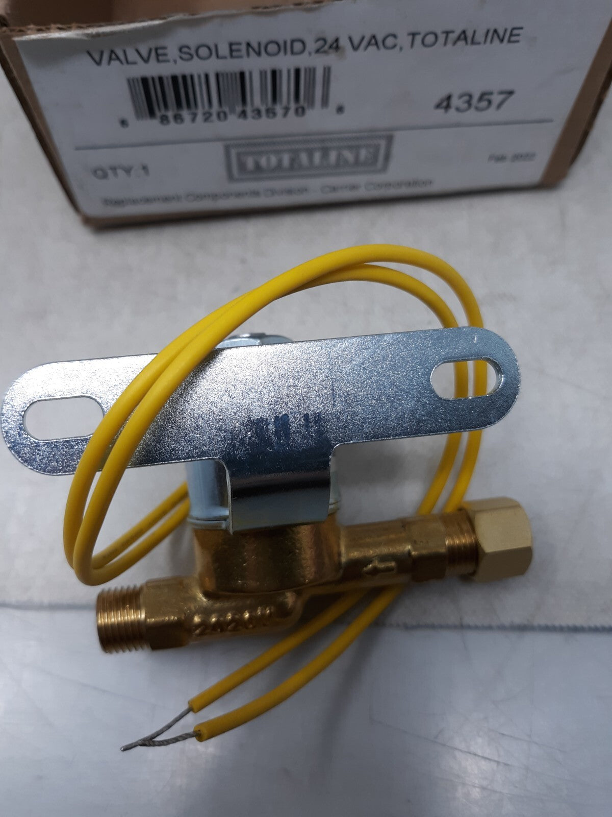 Carrier humidifier Solenoid Totaline Solenoid Valve Part #4374 #4357 Humidifier