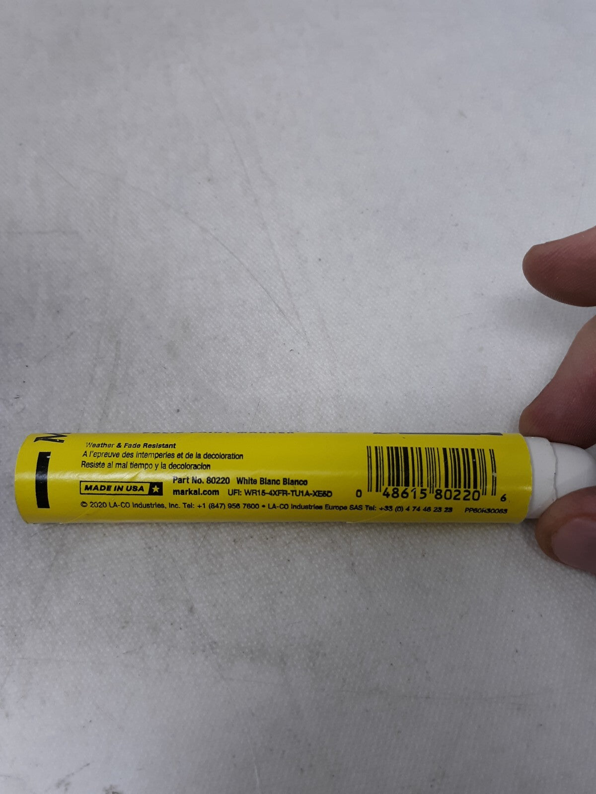 (PACK OF 12) Markal 80220-B Paintstik Solid Paint Marker Crayon Black (HR)