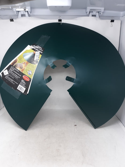 Woodlink Audubon Series Post Mount Squirrel Baffle - Green (BAF3GR)