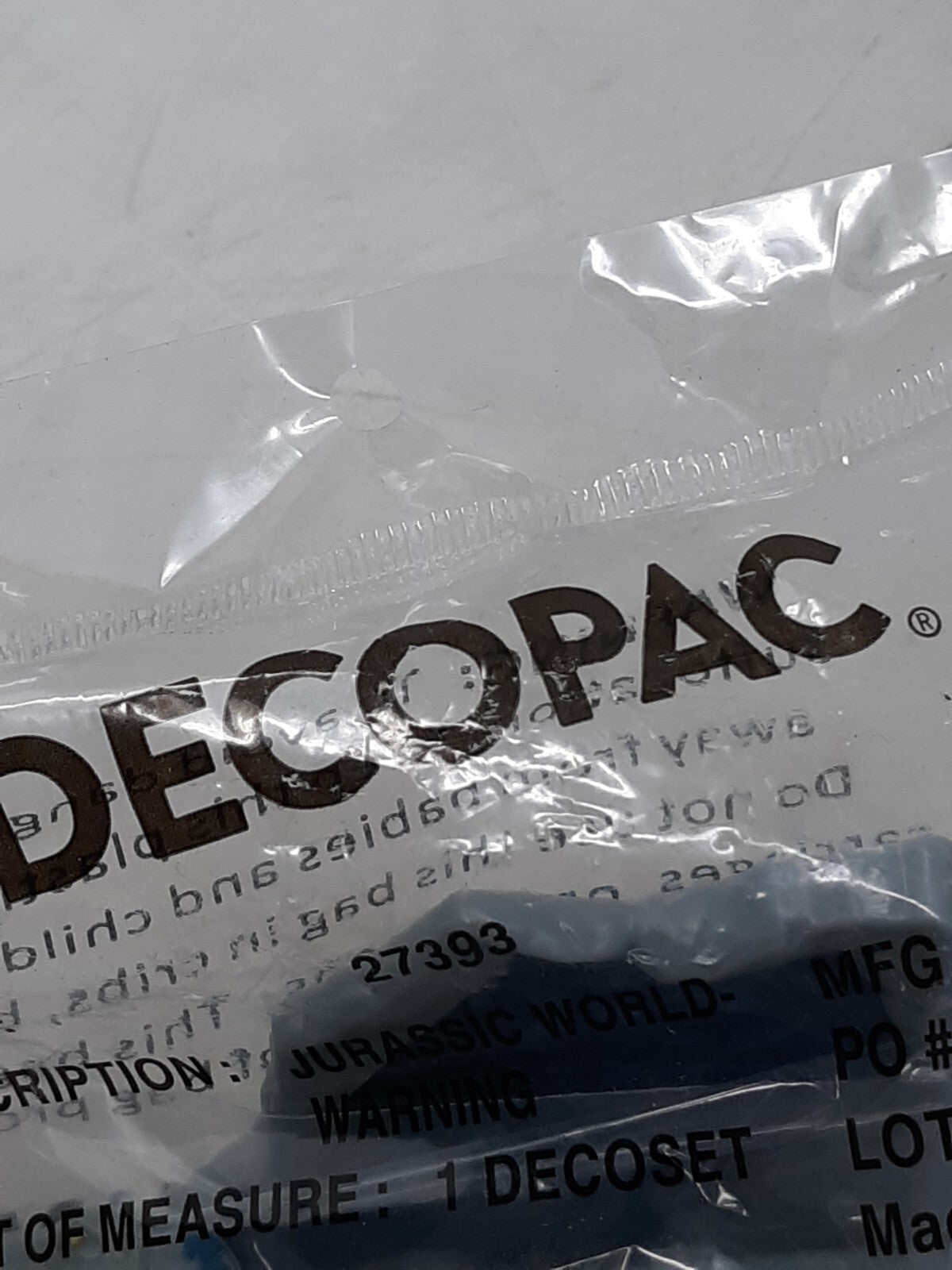 DecoPac Jurassic World Cake Topper Set Dinosaur Decoration Kids Party Supplies