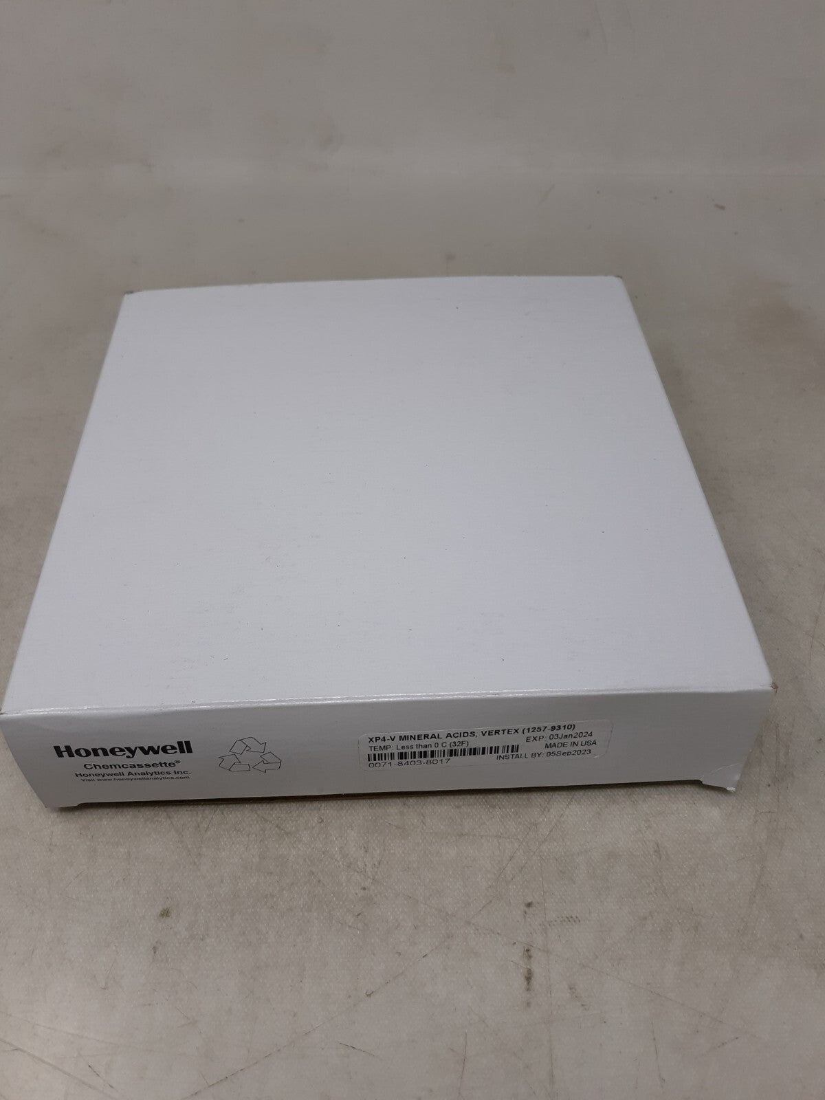 Honeywell Analytics XP4-V Chemcassette Tape for Mineral Acids