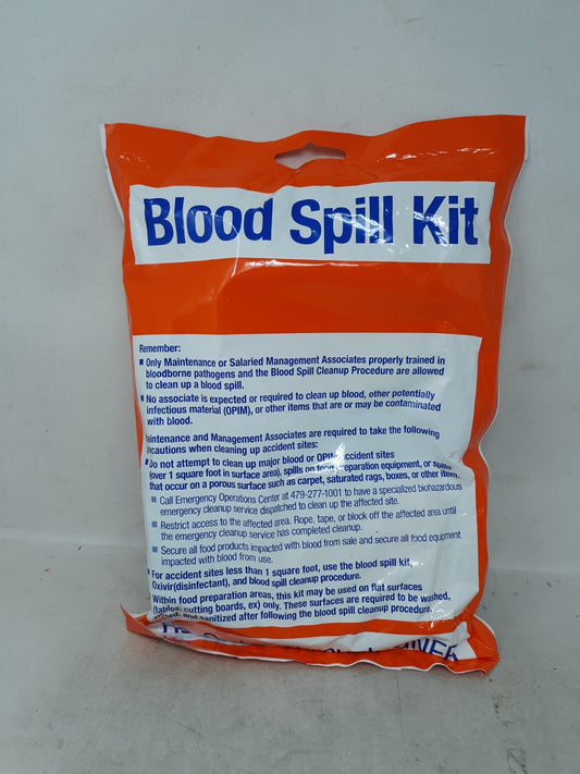 Blood Borne Pathogen Spill Clean Up Kit