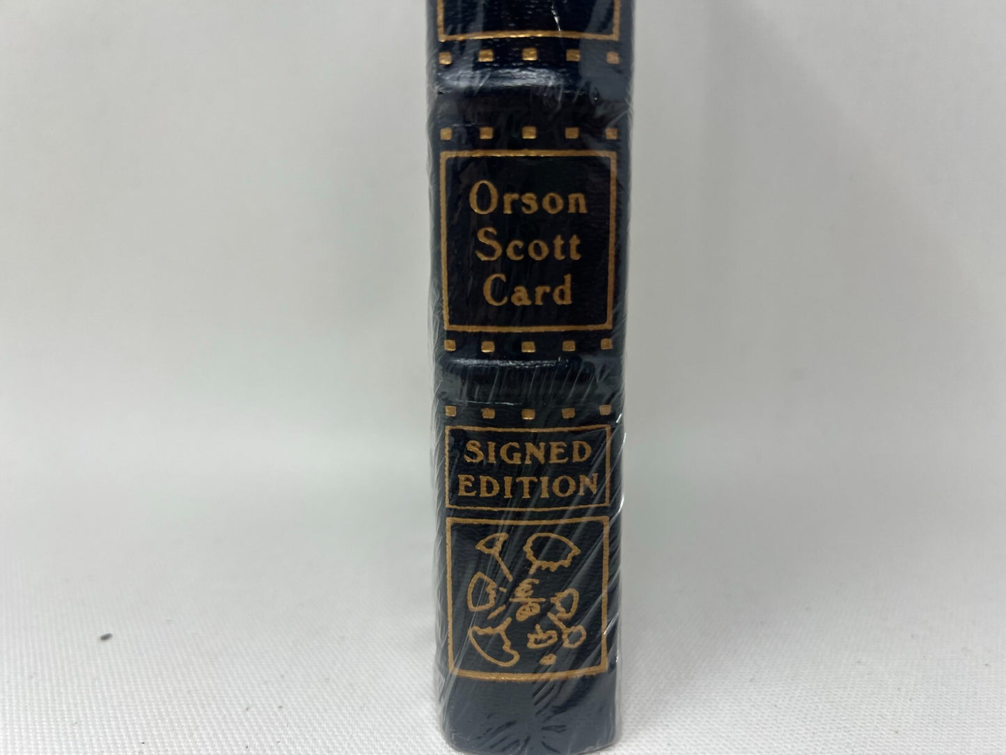 Enders Game Signed Edition Orson Scott Card Leather Bound Book