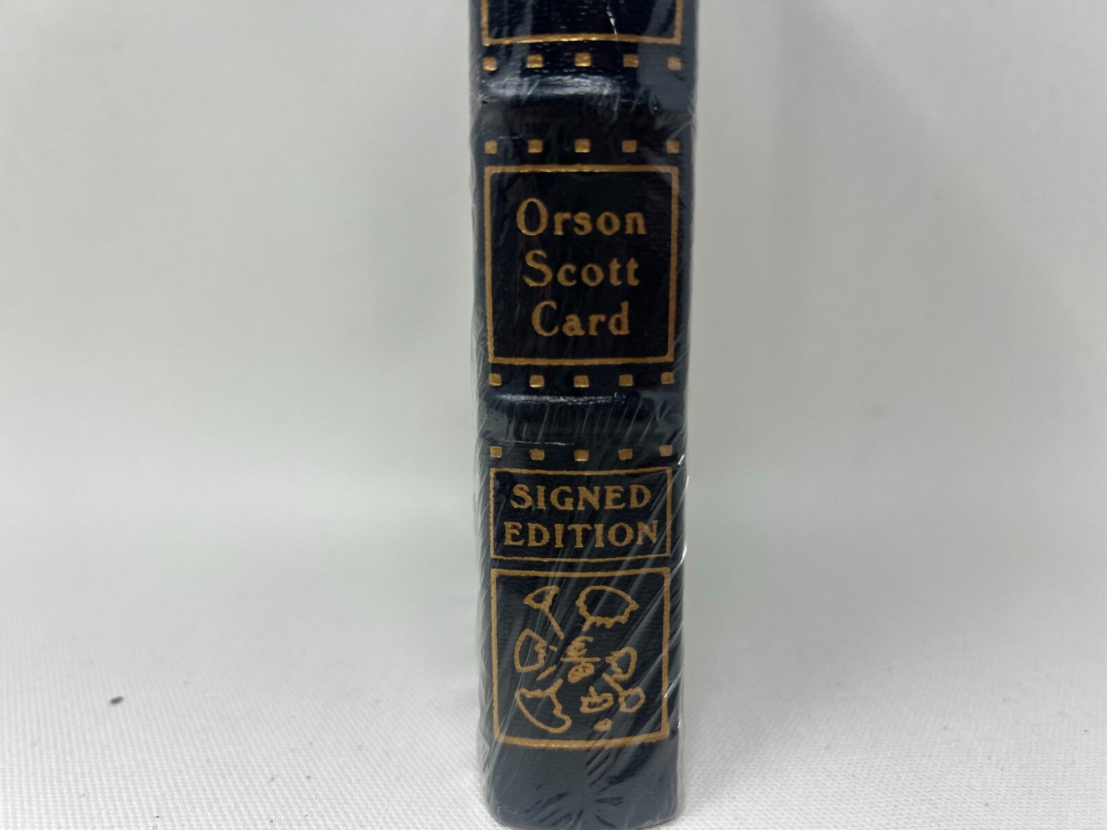 Enders Game Signed Edition Orson Scott Card Leather Bound Book