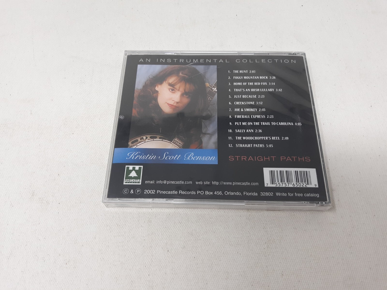 Straight Paths by Benson, Kristin Scott (CD, 2002)