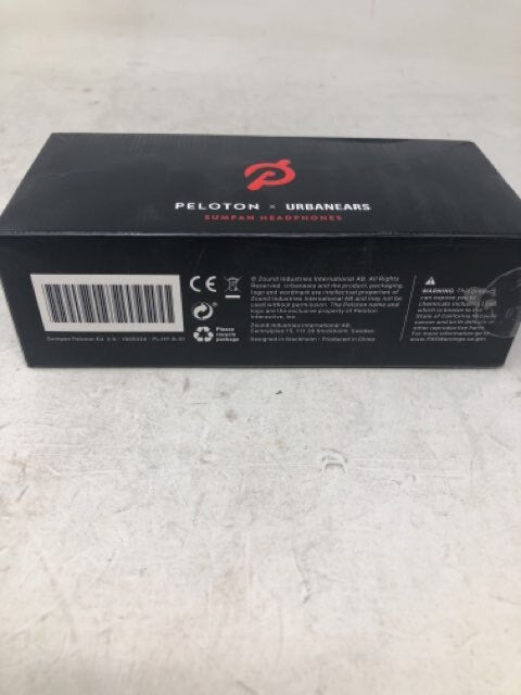 Peloton X Urbanears Sumpan Headphones PLHPB01 3.5mm & 2.5mm Black