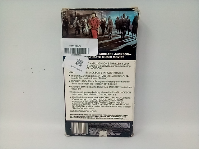 Making Michael Jackson Thriller VHS