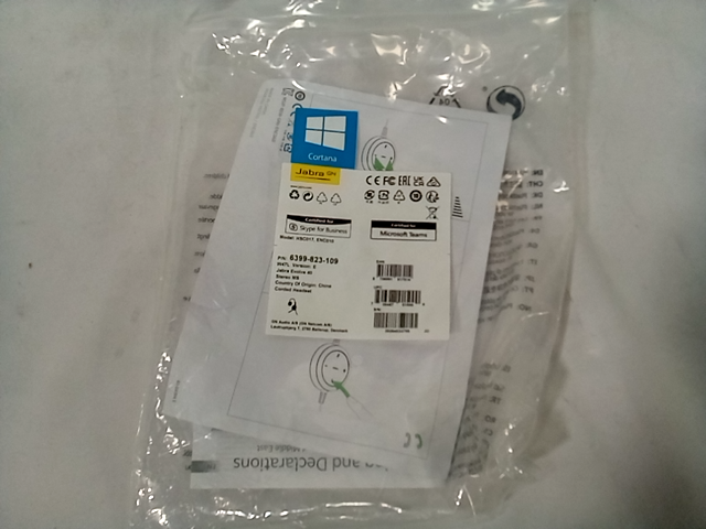 Jabra Evolve 40 MS Stereo Wired Headset, GN Audio - HSC017, ENC019 - 6399-823-10