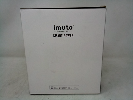 Imuto Smart Power DQ02 Li-Polymer Battery Energetic Life , Black Dual USB Portab