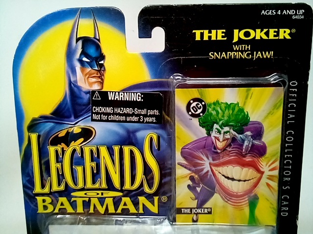 Kenner Legends of Batman The Joker with Snapping Jaw