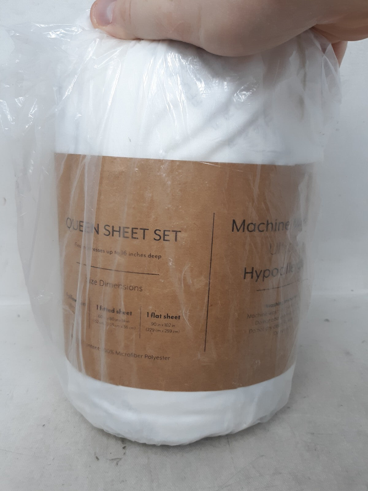 Home Collection Queen White 6-Piece Premium Ultra Soft Bed Sheet Set
