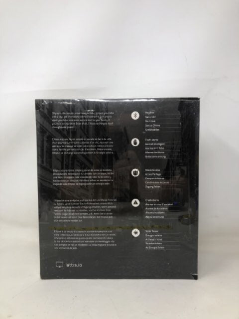 Lattis Ellipse SKY010 Keyless U-Lock Bike Lock