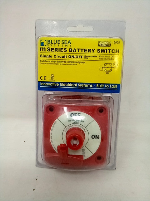 Blue Sea 6005 M-Series (Mini) Battery Switch Single Circuit on/OFF