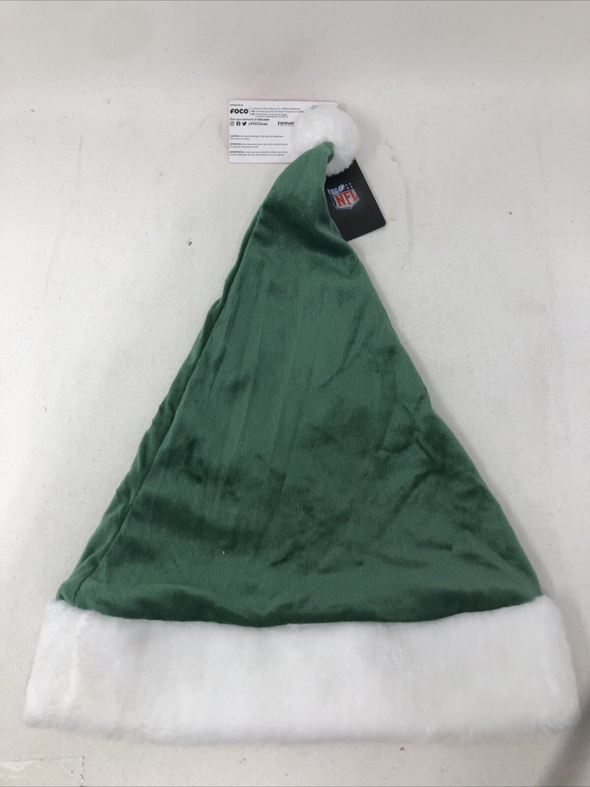 NFL, JETS Team Holiday Christmas Santa Hat