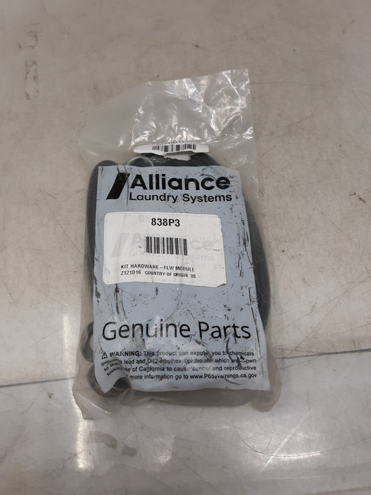 Alliance part #838P3 replacement washer/dryer KIT HARDWARE-FLW MODULE