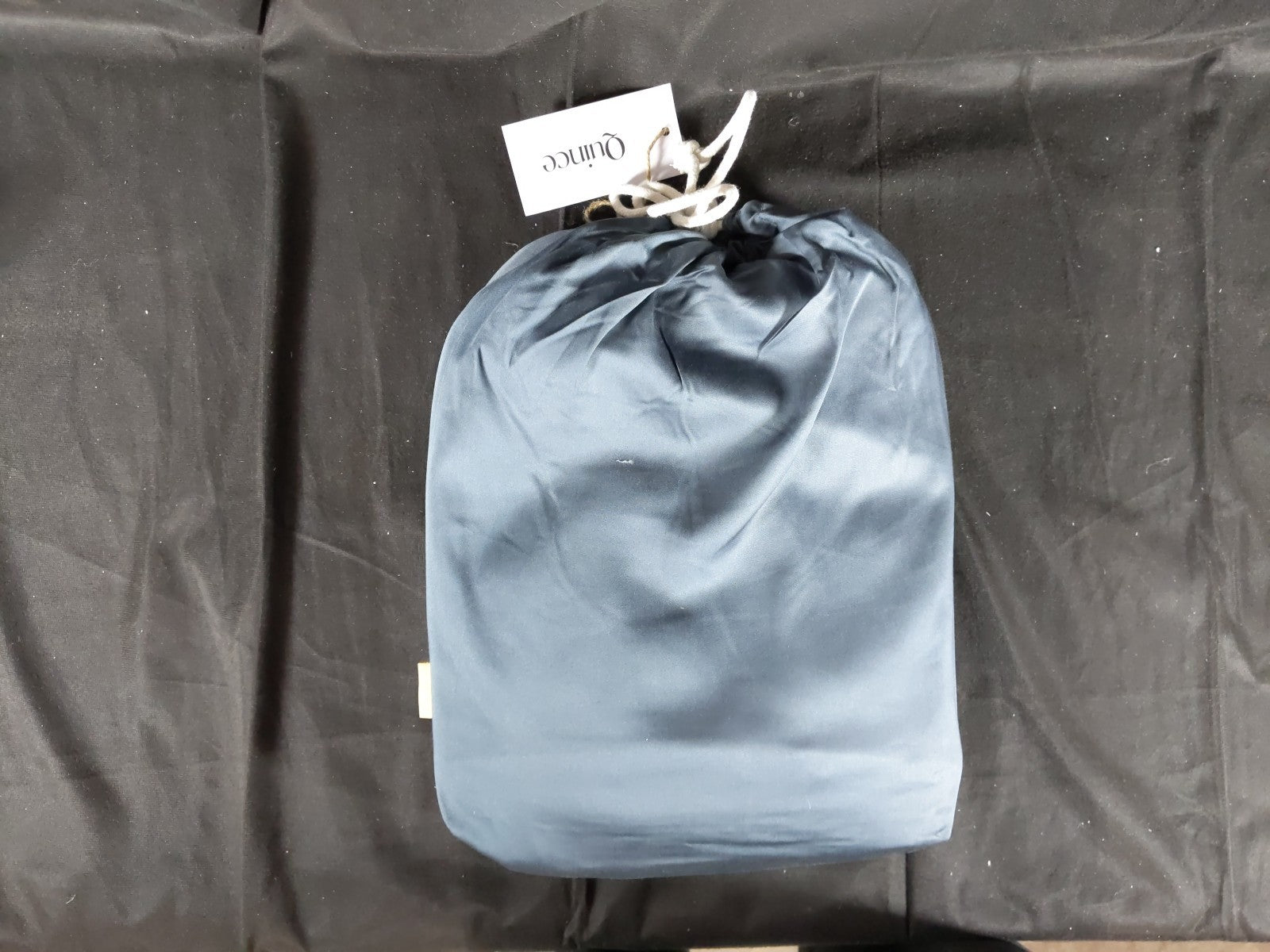 Quince Home Bamboo Sheet Set Nightfall Blue Queen - Retail price: $129.90