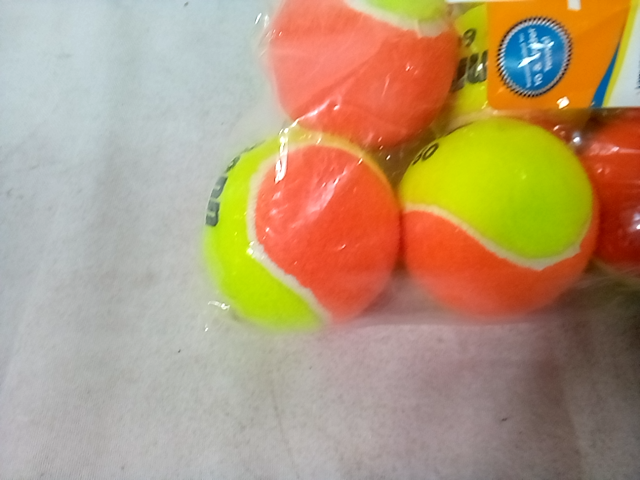 Penn QST 60 Tennis Balls - Youth Felt Orange Tennis Balls for Beginners, 12 Ball