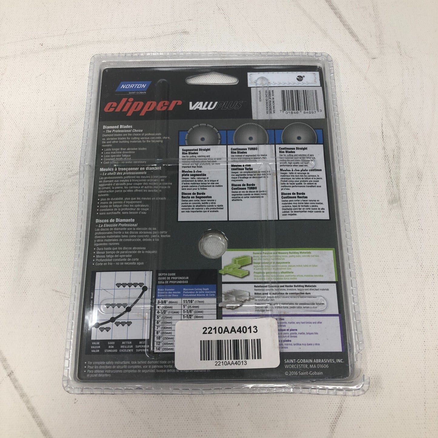 Clipper ValuPlus Diamond Blade 4"