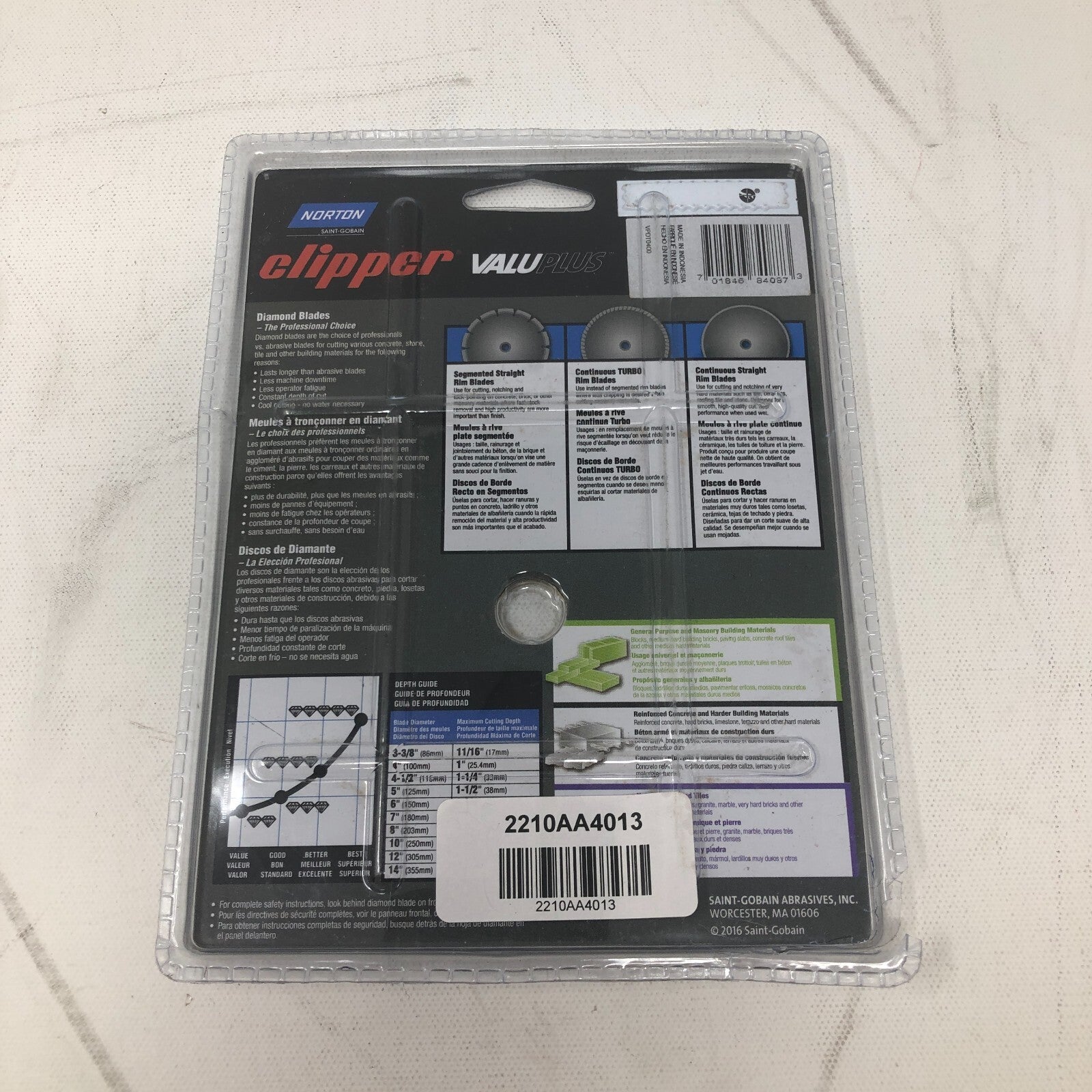 Clipper ValuPlus Diamond Blade 4"