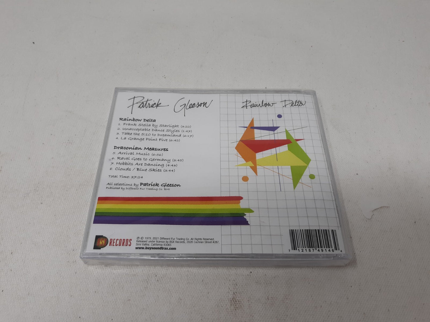Rainbow Delta by Gleeson, Patrick (CD, 2022)
