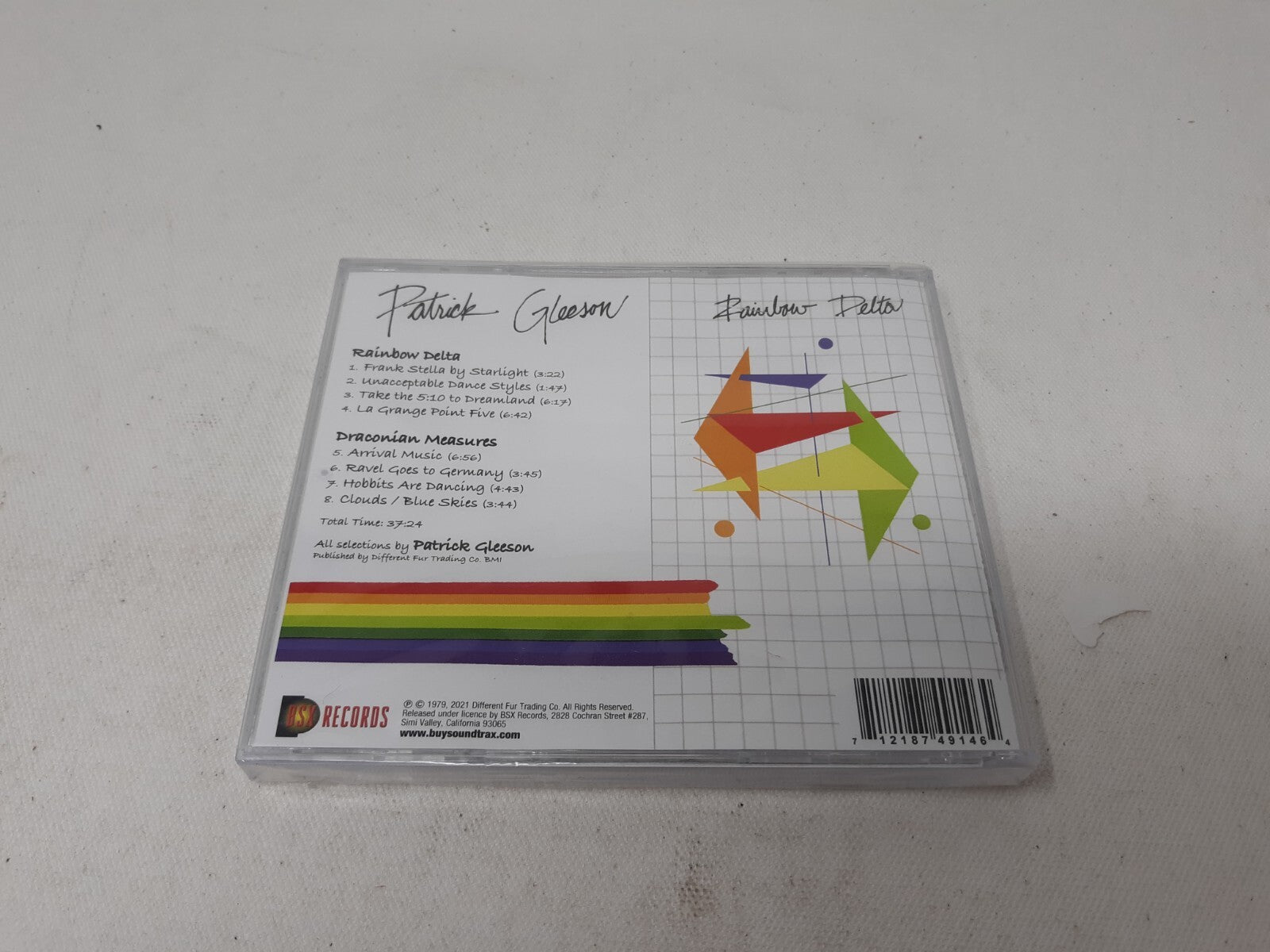 Rainbow Delta by Gleeson, Patrick (CD, 2022)