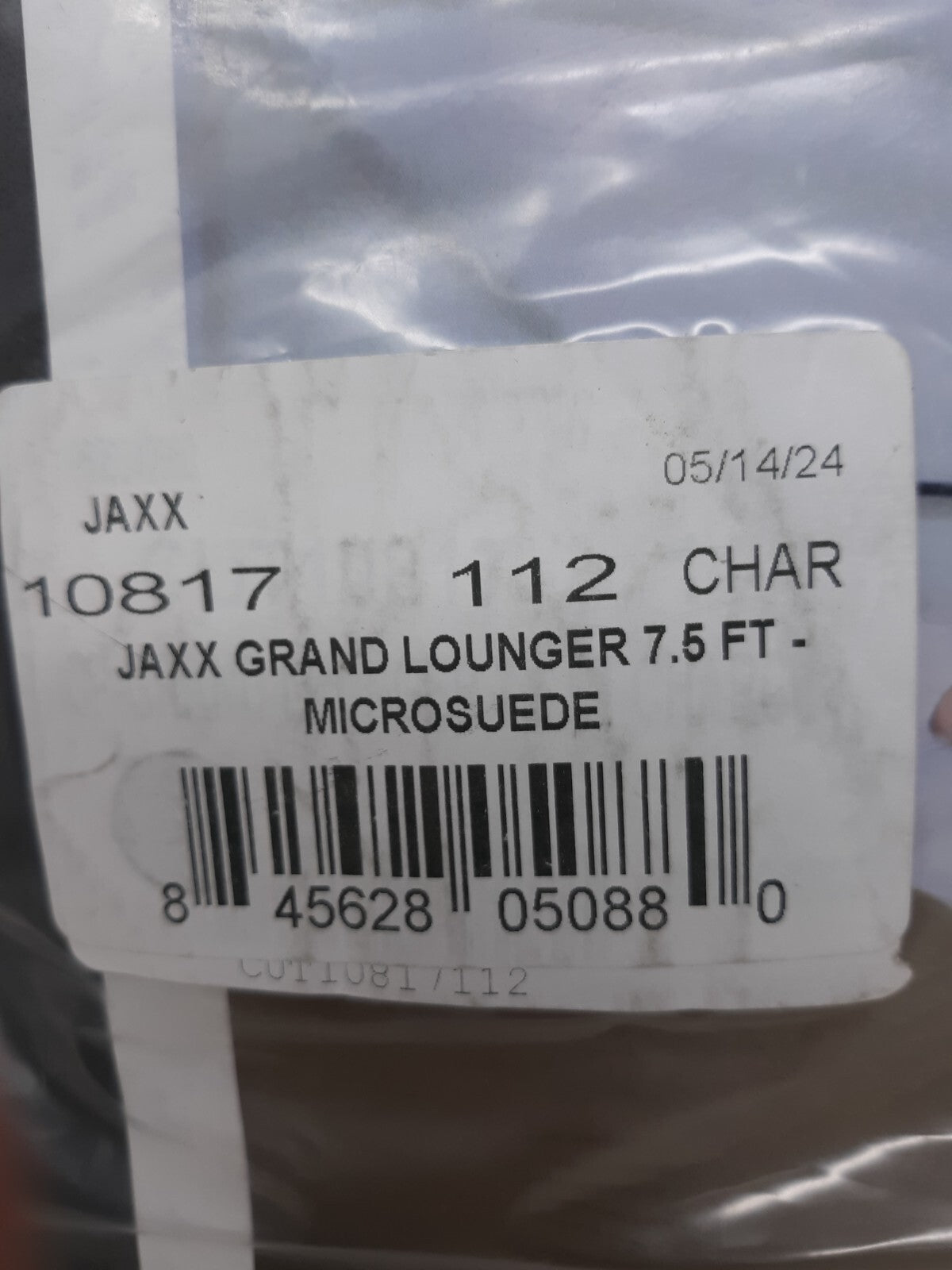 7FT Jaxx Giant Bean Bag Sofa Living Room Chair Soft Protect Cover No Filling