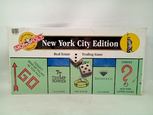 1998 New York City Collectors Monopoly