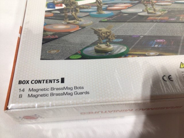Burncycle BRN-ADD-005 Brassmag Miniatures Expansion 14 Bots 8 Guards Board Game