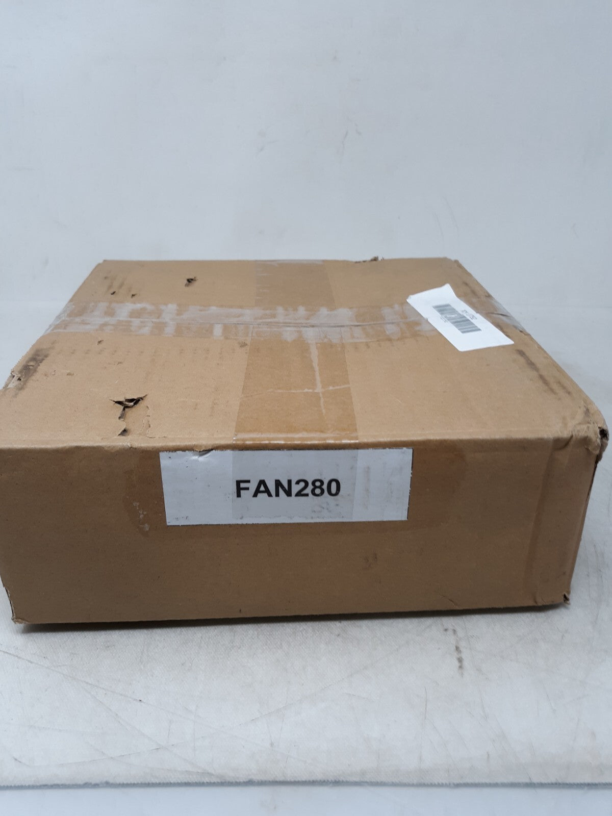 Round Shaft Replacement White Plastic 6 Impeller Motor Fan Vane