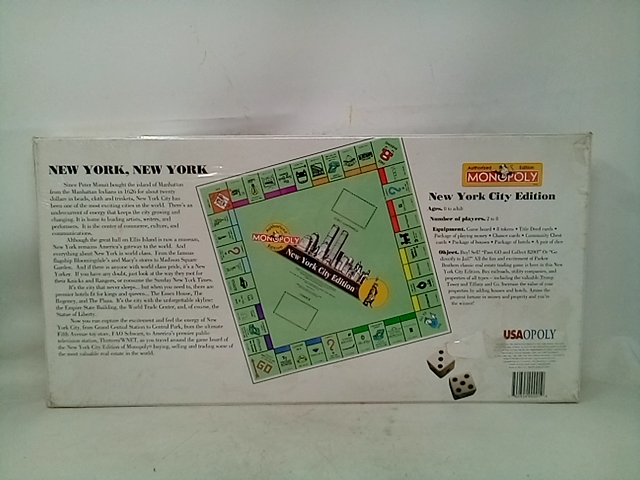 1998 New York City Collectors Monopoly
