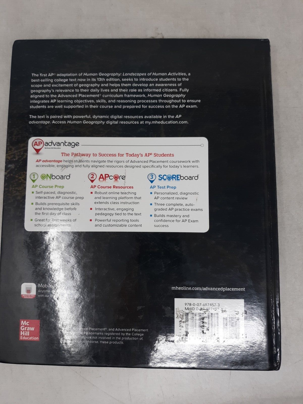 Human Geography Landscapes of Human Activities AP 13th Edition