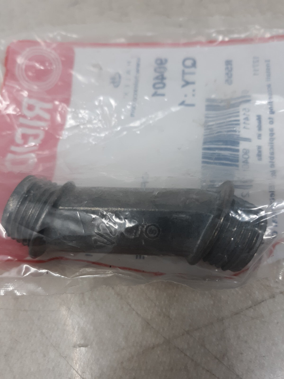 Lot of 5 Halex® 90401 Rigid Offset Nipple, 1/2"