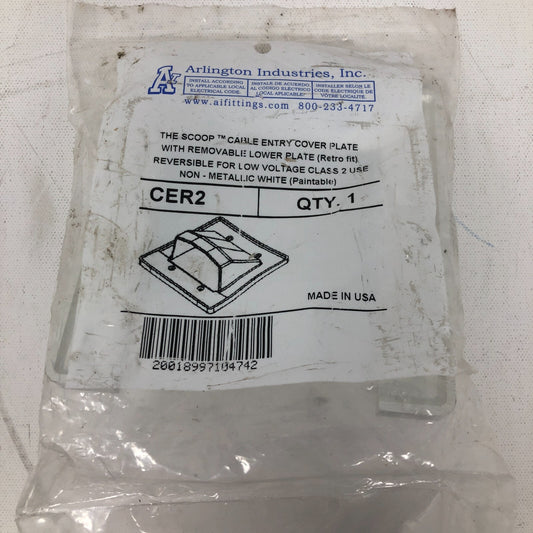 Arlington CER2 Gang Reversible Low Voltage Cable Entrance Hood