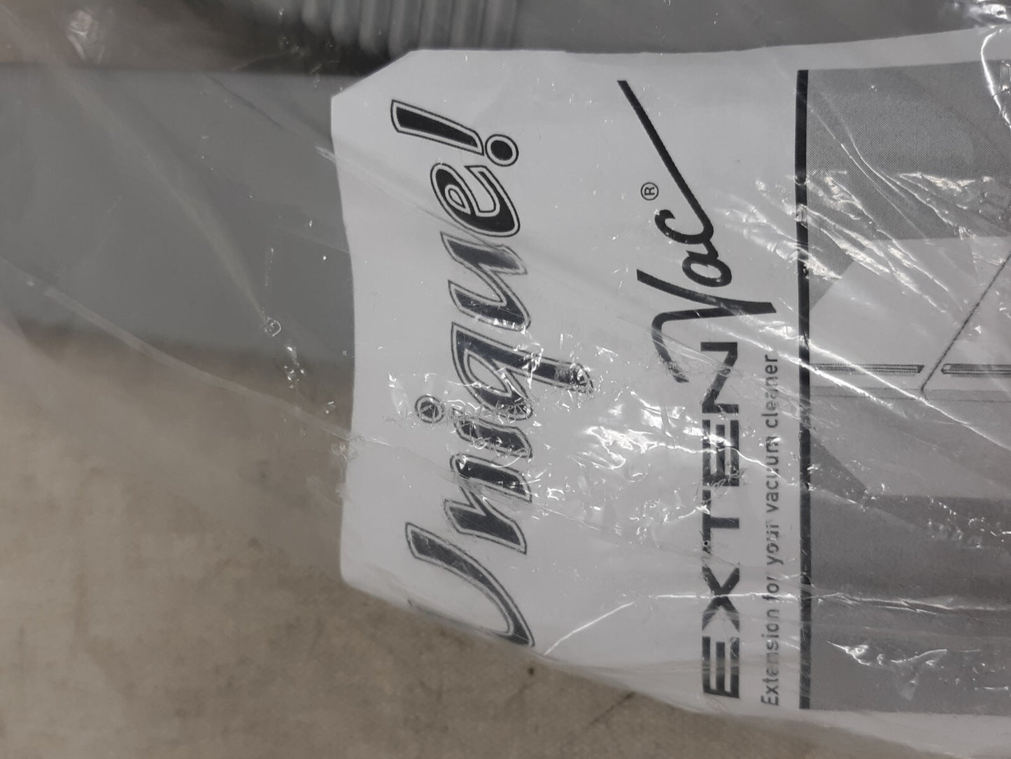 Exten Vac Vacuum Extension Attachment 36 Reach Grey