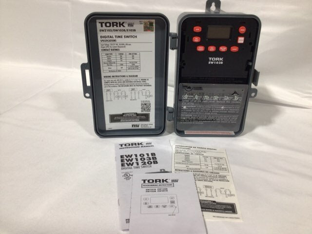 Tork EW103B Indoor/Outdoor Digital Time Switch 24h 7d