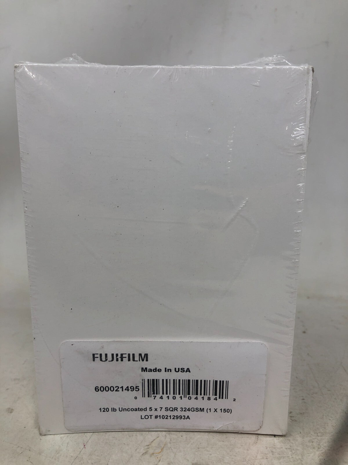 FUJIFILM Uncoated 5x7 SQR 324GSM 1x150 Scalloped Cards