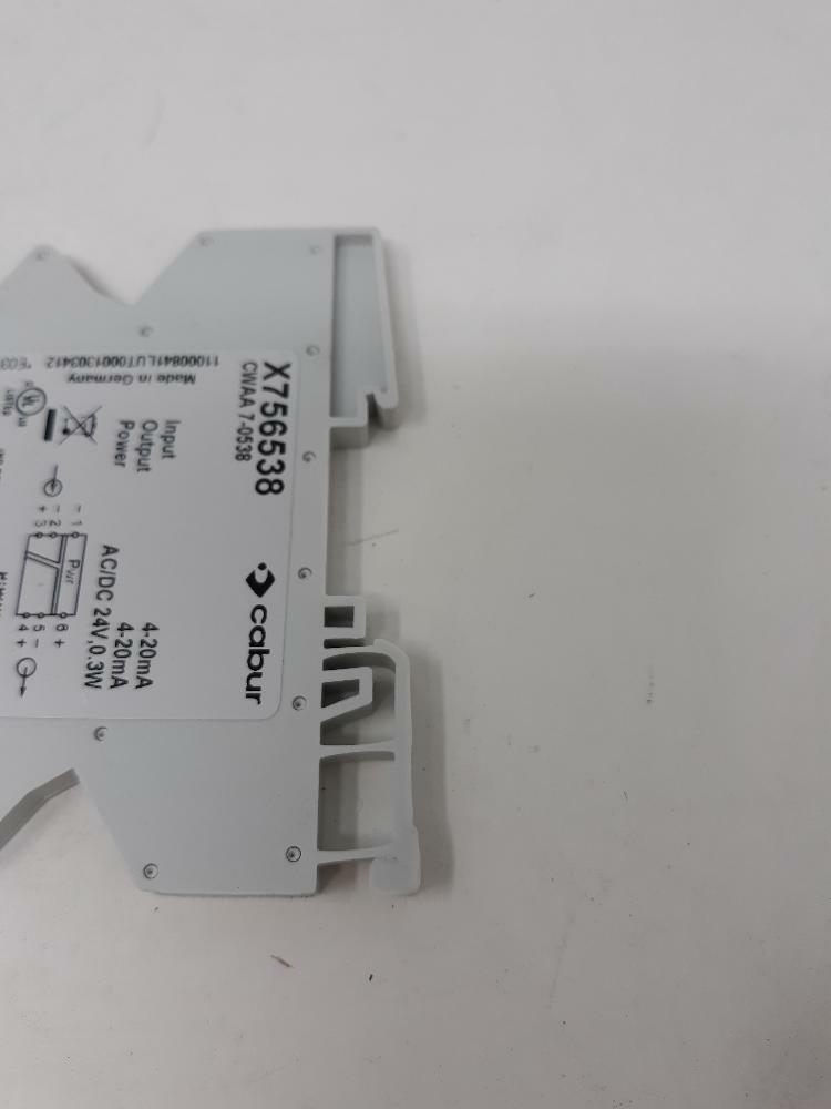 Cabur / X756538 / Analog Signal Converter, 4-20 Ma Input,4-20 Ma