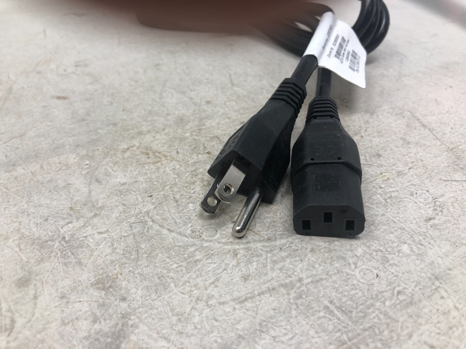 6ft Power Cord Cable For 3 Prong Standard PC Computer TV Monitor Cable