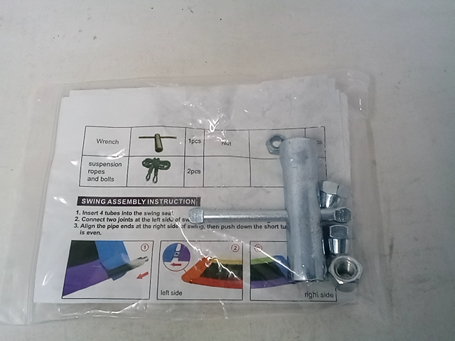 Trekassy Suspension Ropes, Bolts, & Wrench