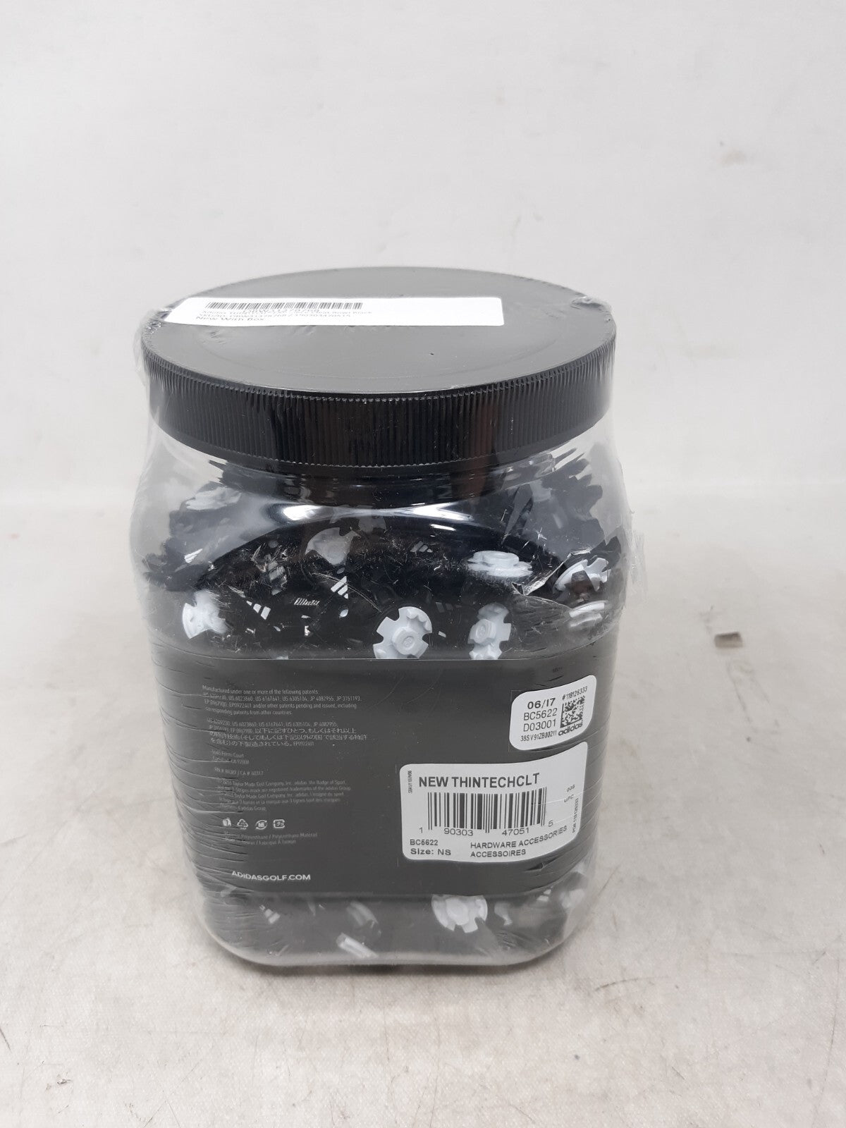 ADIDAS Thintech Replacement Spikes Black 400 Pin Spikes