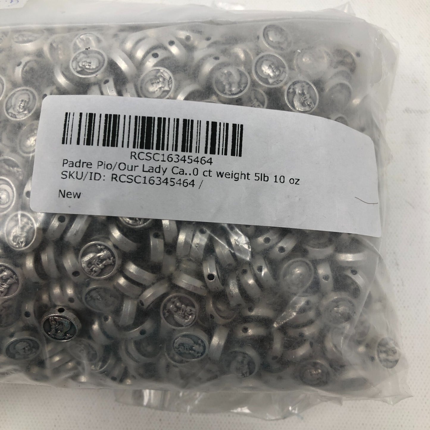 Padre Pio Rosary Beads- 5 LB Bag