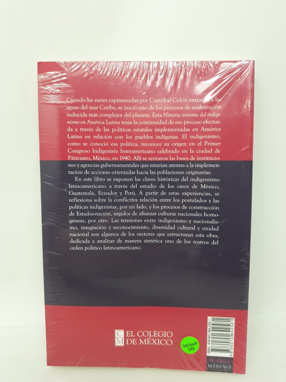 Historia mínima del indigenismo en América Latina by Andrés A. Fábregas Puig