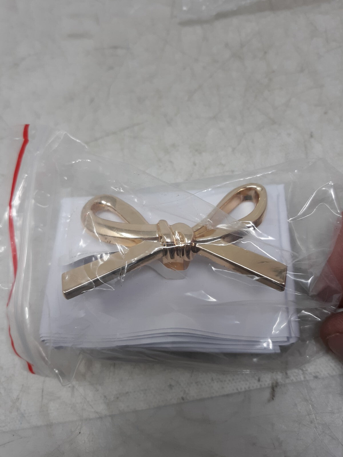 Crate & Kids Hand-Picked Bow Knob - Rose Gold, Decorative Drawer Pull