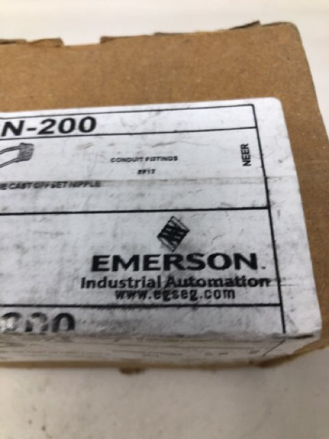 EMERSON- 2" Offset Nipple QTY 2
