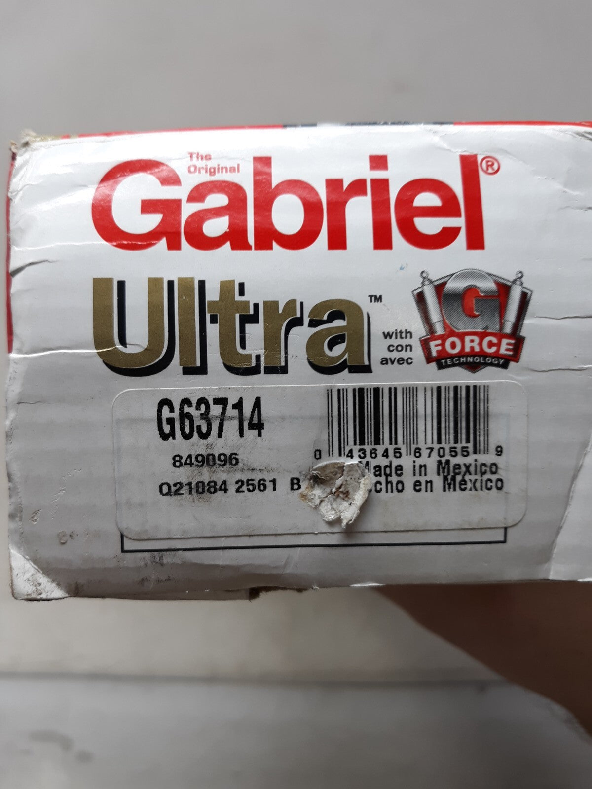 Suspension Shock Absorber-Ultra Truck Shock Gabriel G63714
