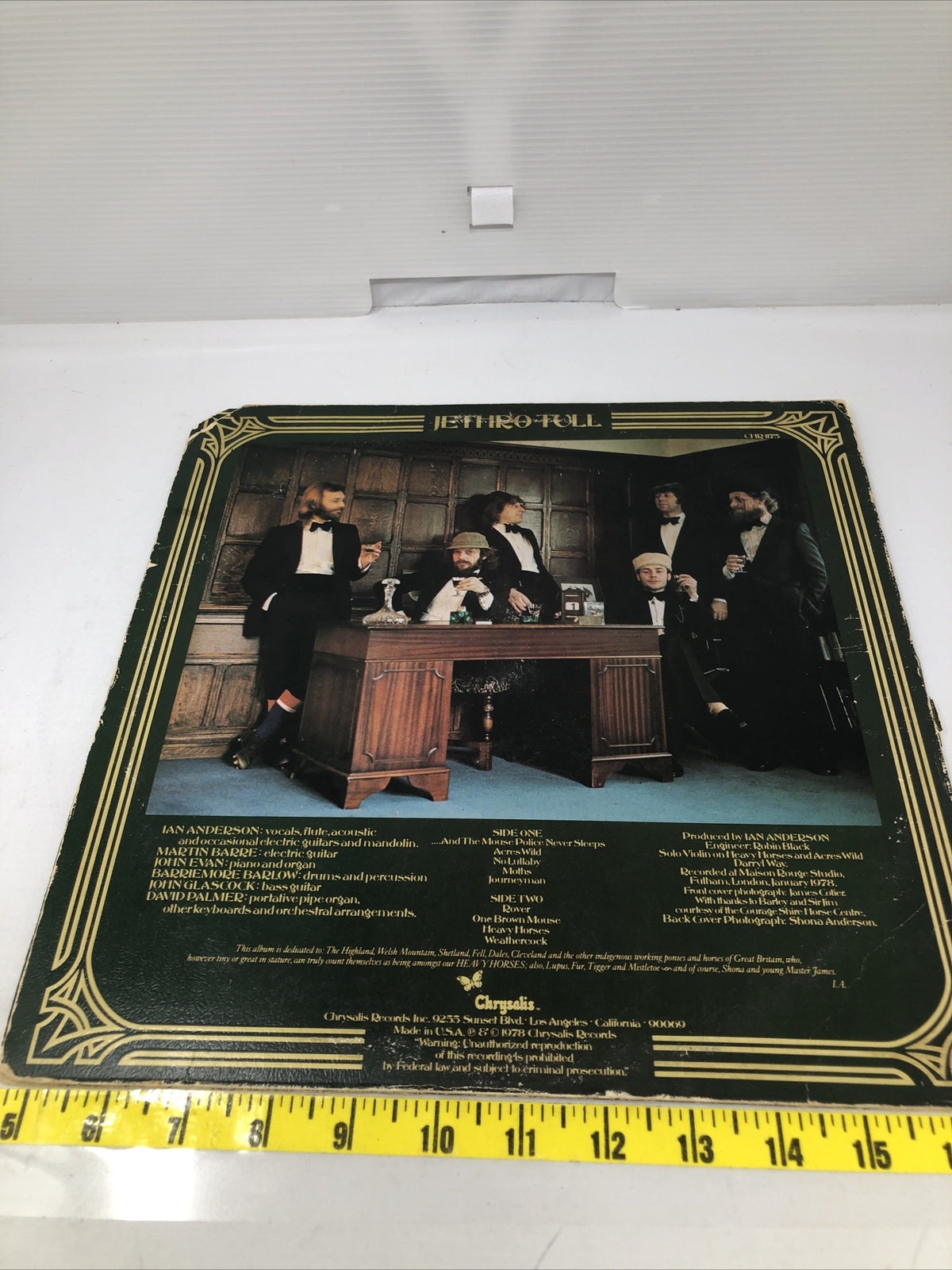 Heavy Horses Jethro Tull Vinyl