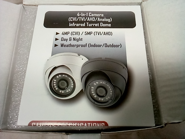 Surveillance Camera IR Turret Dome